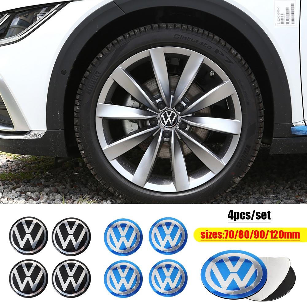 Pentru VOLKSWAGEN Stil Auto Capac Central Roată Autocolant Emblema Decorațiune Accesorii Modificare Auto Pentru Volkswagen Jetta Passat   GT