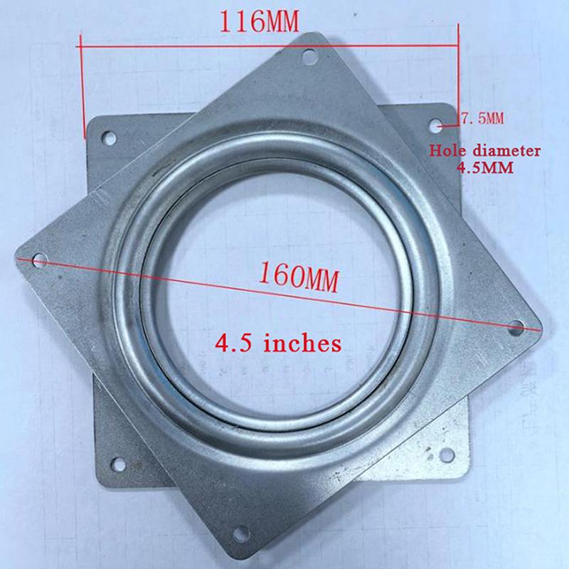 Lazy Susan Turntable Steel Ball Bearings Stands Swivel Plate Rotating Tray For Cooking Tabletop Revolving Storage Rack