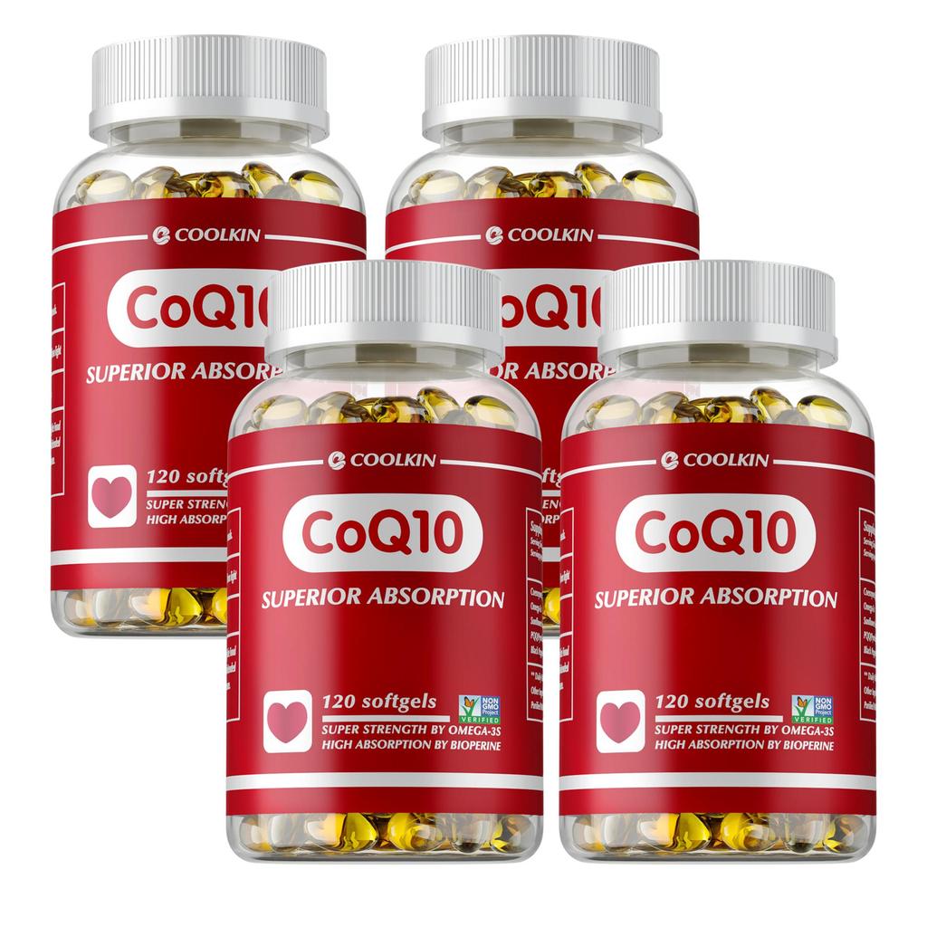 Coolkin - Coenzyme Q10 Capsules - Heart Health - Antioxidant