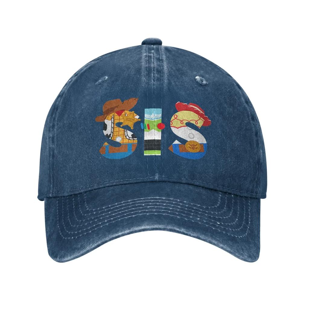 Sis Sister Family Birthday Baseball Cap Classic Distressed Denim Snapback Hat for Men Women Outdoor Gift Caps Hat
