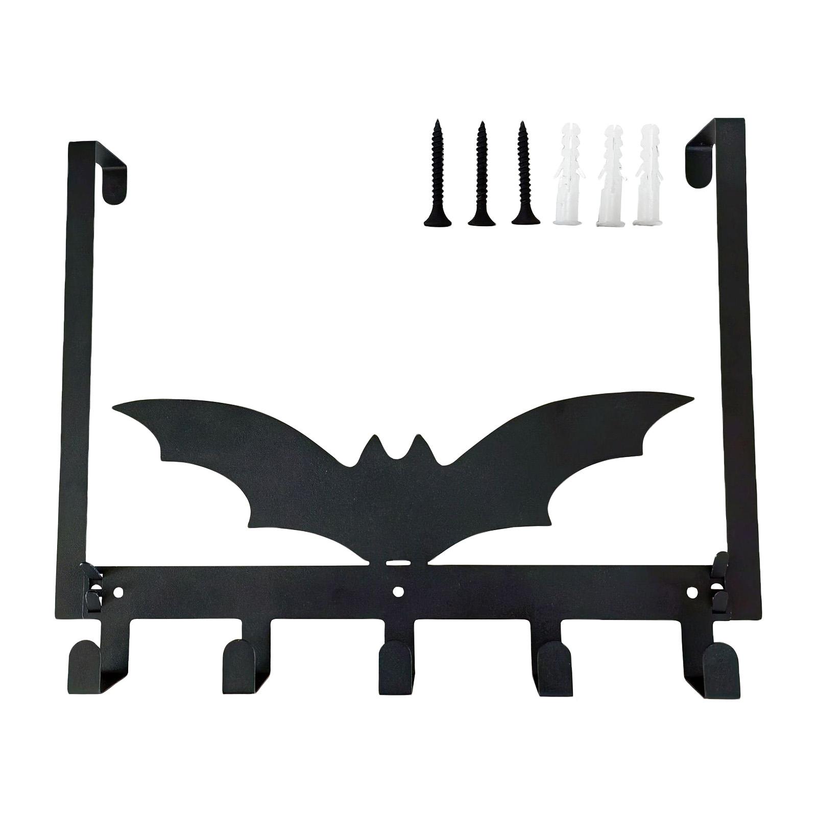 

Over The Door Hooks Gothic Shelf Halloween Wall Decor Towel Holder For Bathroom Door Mount Wall Mount Towel Rack One Size