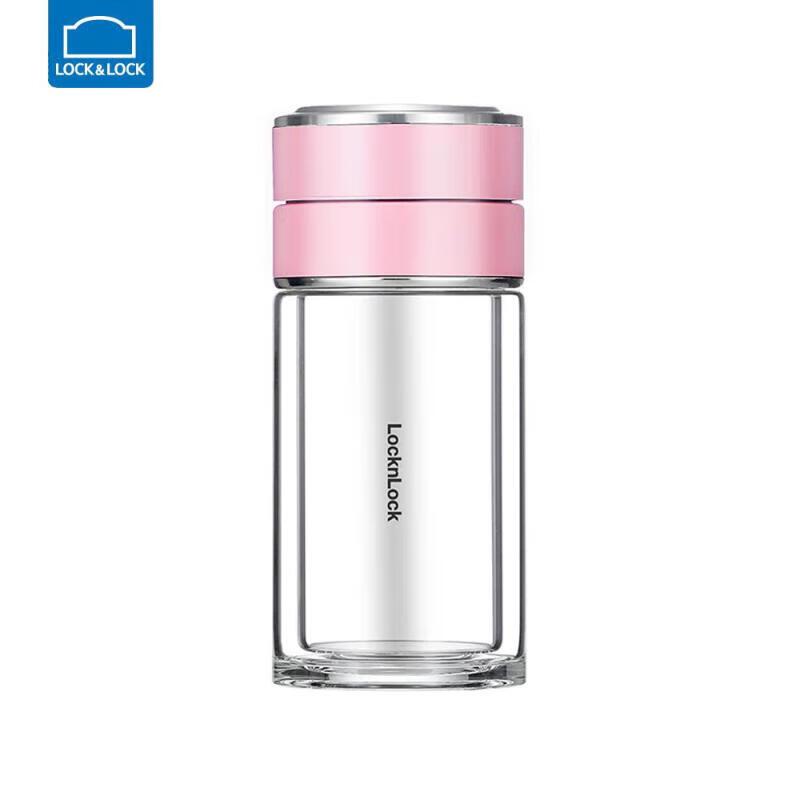 LocknLock Tea Infuser Portable Glass Bottle