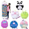 Kids Cartoon Large Sleepsacks Plush Doll Pillow  Animal Sack Sleep