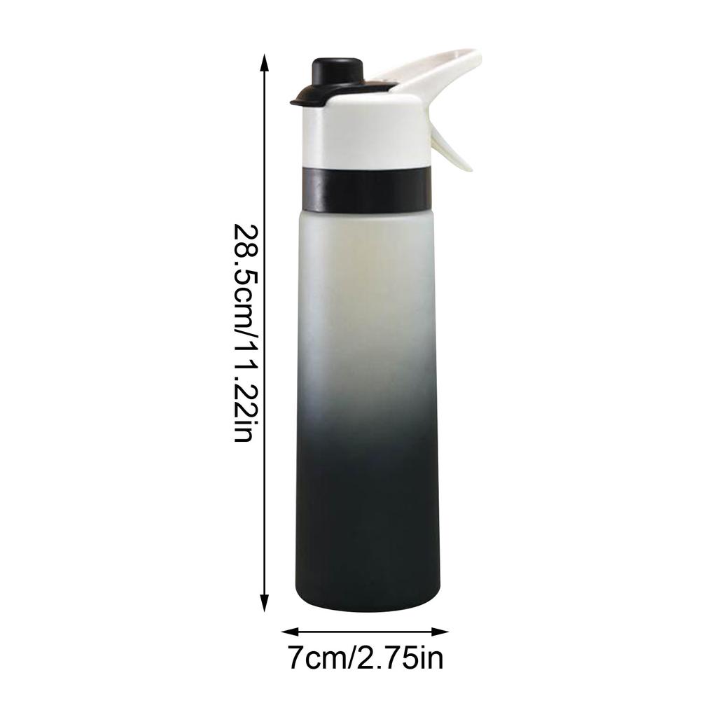 Gradual Fog Surface Water Cup High Color Spray Sports Water Cup Men'S And Women'S Water Spray Plastic Cup Gift Cups Water Bottle
