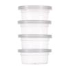 3/20PCS Home Sundries Box Plastic Bin Clay Storage Ball Cup Foam Container With Lids