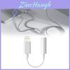 Apple Lightning til 3,5 mm Hovedtelefonadapter med Lydkort til Live Streaming