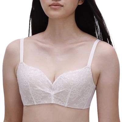 Skeleton Wave le soutien-gorge A parfait créé sur le concept d'armature osseuse Class Ivory [Lucien] Soutien-gorge, [Obtenir un ajustement]