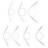 Circular Needle for Knitting with Metal Needle Ends and 80 Cm Flexible Cable for Sweater Craft and Daily Use Home