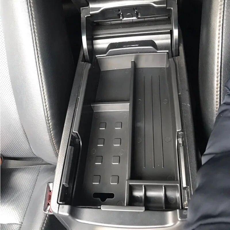 Car Center Console Tray Replacement Central Armrest Storage Box Center Console Storage Holder Organizer for Camry XV50 2012-2018
