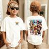 One Piece Japanese Anime Printed Mens TShirt Roronoa Zoro Boy Childrens Harajuku Short Sleeve Kids Luffy Tshirt Clothing