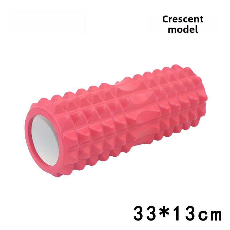 33cm EVA Hollow Wolf Tooth Yoga Foam Roller for Pilates & Balance Training