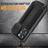 Heavy Duty Rugged Metal Case for IPhone, Case for IPhone 16 13 15 14  Pro Max, Screw Military Shockproof Cover with Screen Ca
