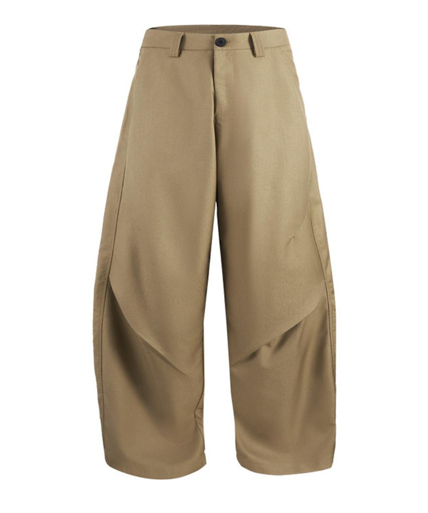 Beoteunseoul Dart Panel Curved Pants (3 Colors)
