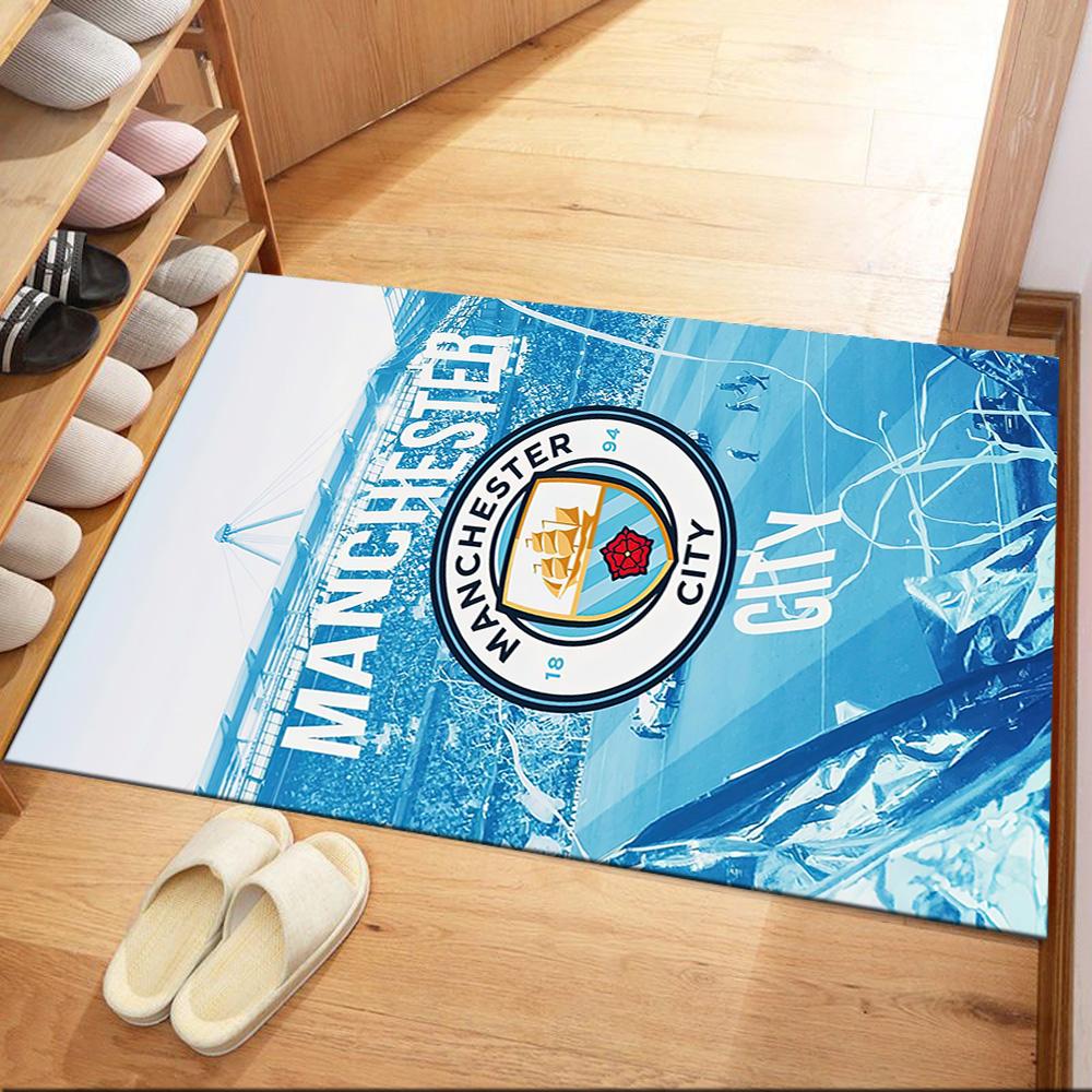 Love Manchester City Fc Square rugs are a great choice for living rooms, bedrooms, home décor, and as gifts.