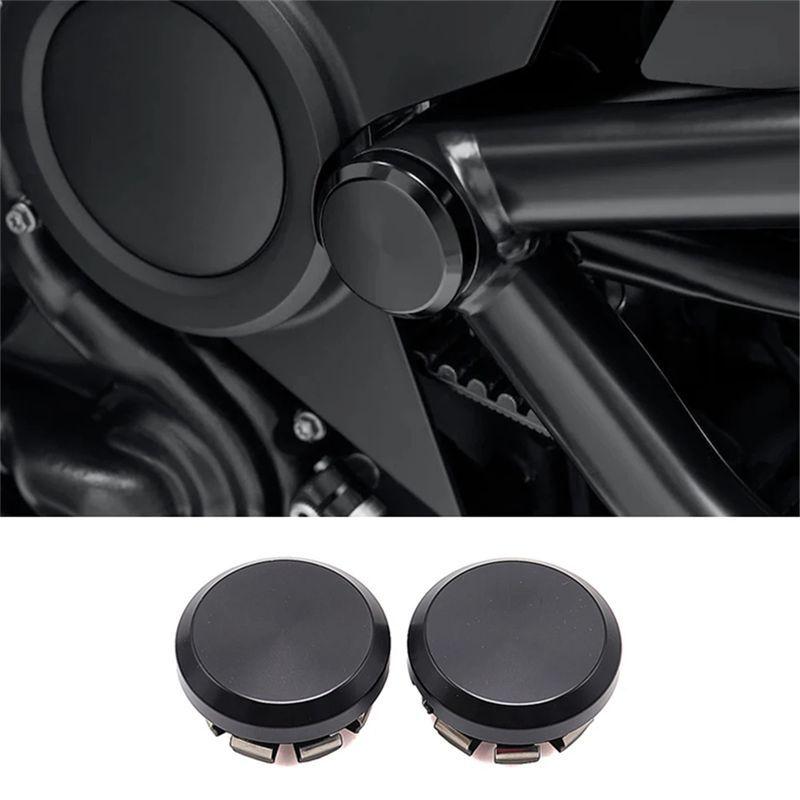Motorcycle Front+Rear Axle Nut Covers For Sportsters S Pan America 1250 RH1250 S PAN AMERICA 1250 S PA1250 Parts-ABQF