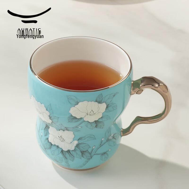 Фарфоровая керамическая кружка Yongfengyuan Madam с ручной росписью