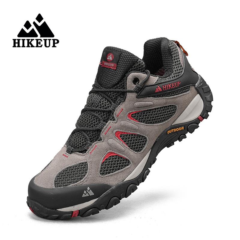Herrenschuhe Atmungsaktiv Spritzwassergeschützt Outdoor Wanderschuhe Bergsteigen Sport Herren Jagd Trekking Sneaker