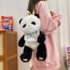 Panda Sheep Plush Backpack Kids Teens Lightweight Design Cartoon Bag Pattern