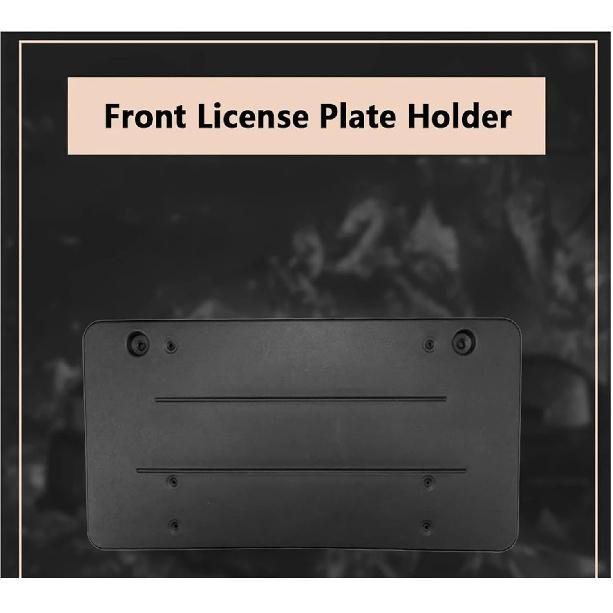 Kennzeichenhalter vorne 1668852881 Passend für Mercedes-Benz GLS 450 2017-2019 Auto Frontstoßstange Kennzeichenhalter Halterung