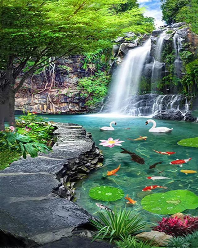 Diamond Painting Coffee Flower Landscape Seaside 5D DIY Diamond Embroidery Sale Tiger Animal Cross Stitch Rhinestones Mosaic Handmade Gift