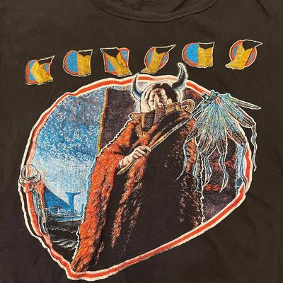 70s 1979 Kansas Monolith Tour Band Concert Basic Black T Shirt Unisex T-Shirt