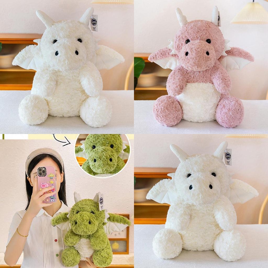 Soft And Cuddly Dragon Plush Toy In Sitting Pose 21cm 32cm 43cm 56cm