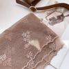 Long Women's Lace Scarf Retro Female Headscarf Versatile Silk Scarf