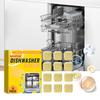 Jakehoe Dishwasher Cleaner, Sewer Deodorizing Tablets, Limescale Remover, Multi-Function 12pcsal Powerful Effervescent Tablets