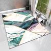 1PC Marble texture printed Carpet Rug for Living Room Bedroom Home Sofa Decoration,Non-slip Floor Mat Floor mat