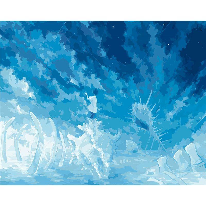 5D-Diamantgemälde, Landschaft, Neuankömmling, Landschaft, Diamant-Mosaik, Cartoon-Wanddekoration für Zuhause