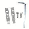 Adjustable Angle Steel Faucet Damage Valve Extractor Tool for 1/2-3/4 Inch Pipes