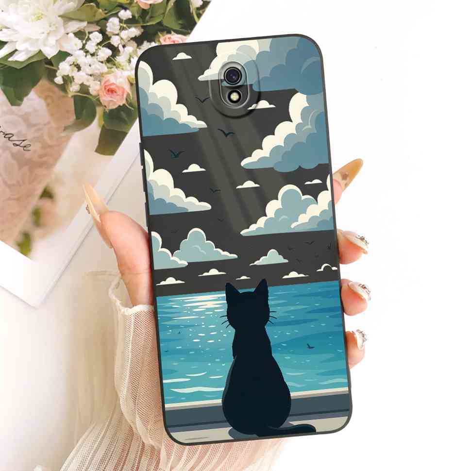 For Xiaomi Redmi 8A Case 6.22" Animal Pattern Cover Soft Silicone Phone Case For Xiaomi Redmi8A Redmi 8A Bumper Coque