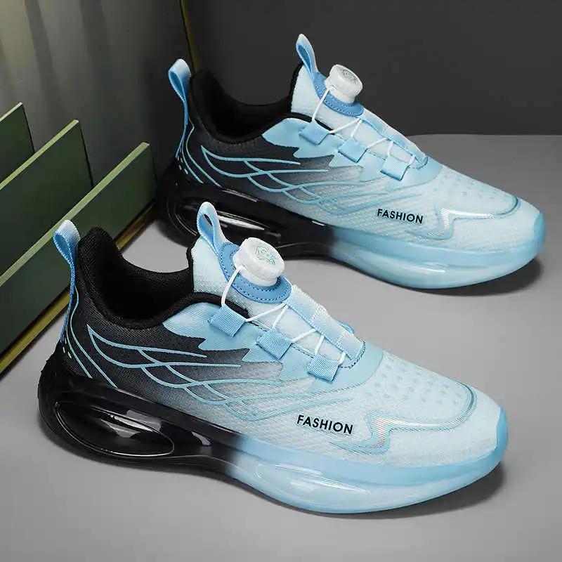 Fashion PU Leather Massive Sport Shoes For Man Walking Breathable Husband Sneakers Genuine Brand High Quality Trnis Sapatilla