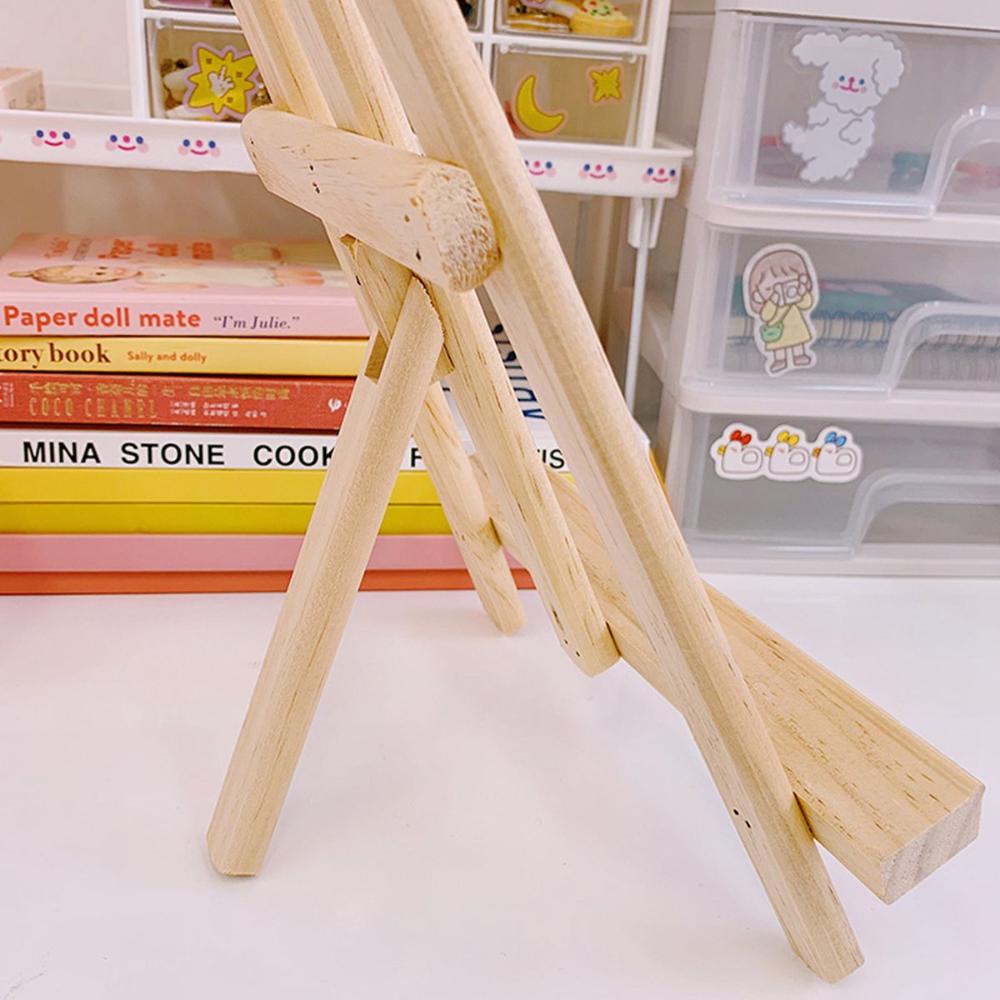 Adults Tabletop Multifunction Small Display Stand Shelf Holder Painting Easel