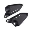 LEDISHUN Aluminum Heel Plate Guards for Z900RS CAFE (1 Pair) (2018-2024) (Black)