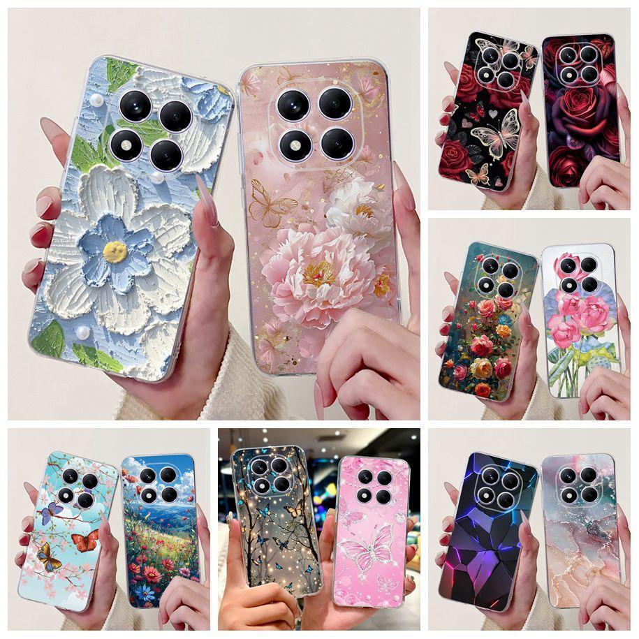 For Xiaomi Redmi Note 14 Pro Plus Case New Popular Flower Marble Soft Silicone Cover For Xiaomi Redmi Note 14 Pro Global Capinha