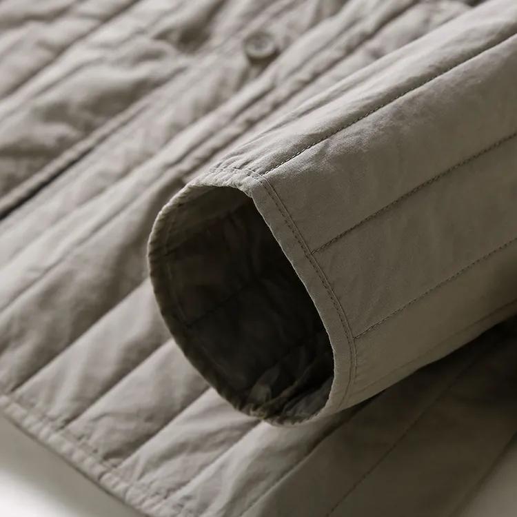 Women Winter Padded Hooded Parka Outerwear Female Warm Simple Casual Jacket