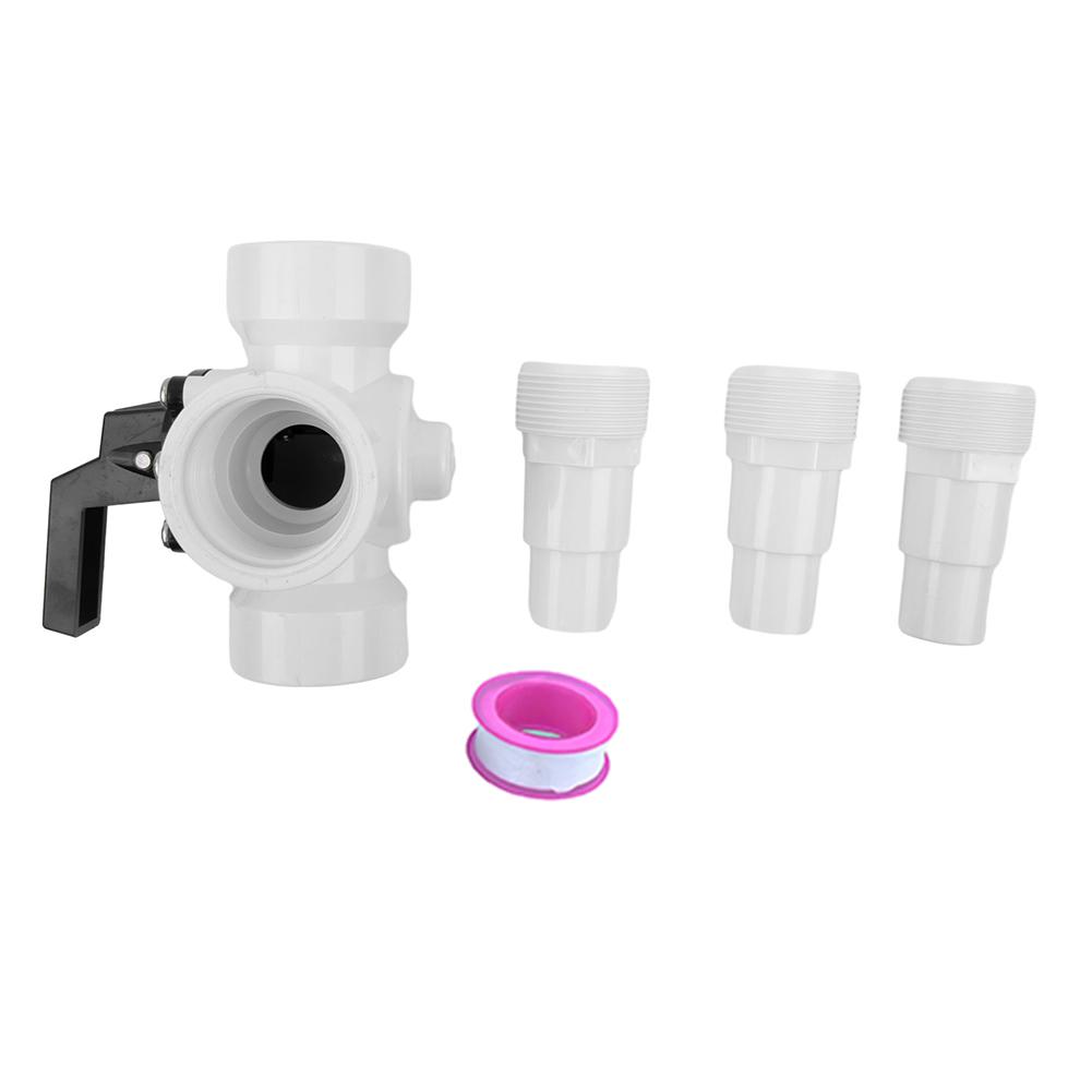 3-way Valve With Interfaces Solar Slider 4715 Solar Valve For Pool With Internal Thread Hose Nozzles Clamps Garden Parts