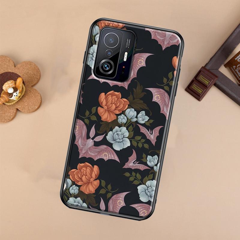 Goth Vampire Bat Gothic Case For Xiaomi 13 14 Ultra 11T 12T 13T 14T Pro POCO X7 Pro X3 X5 X6 F3 F5 F6 M6 Pro Cover