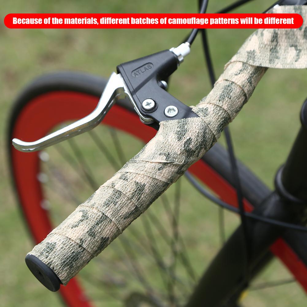 4.5m Sports Bandages Self-Adhesive Camouflage Sports Protector Non Woven Athletic Bandage Waterproof Outdoor Hunting Tool