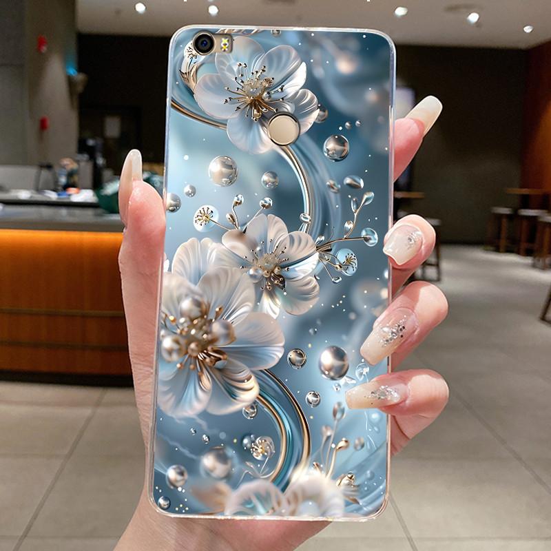 For Xiaomi Mi Max Case Luxury Fashion Butterfly Flower Clear Soft TPU Silicone Back Cover For XiaomiMax Mi Max 1 Max1 Phone Case
