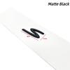 1pcs 4 S ABS New Car logo Fender side sticker Rear Bumper tail door trunk sticker car rear Emblem sticker styling Accessories