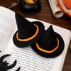 Halloween Decorations 3pcs Mini Witch Hat Art Project For Living Room Bedside Bookshelf Child Photo Prop Home Decor DIY Crafts