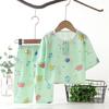 Summer Cotton Pajama Set Thin Air Conditioning Wear for Kids Baby Home Loungewear