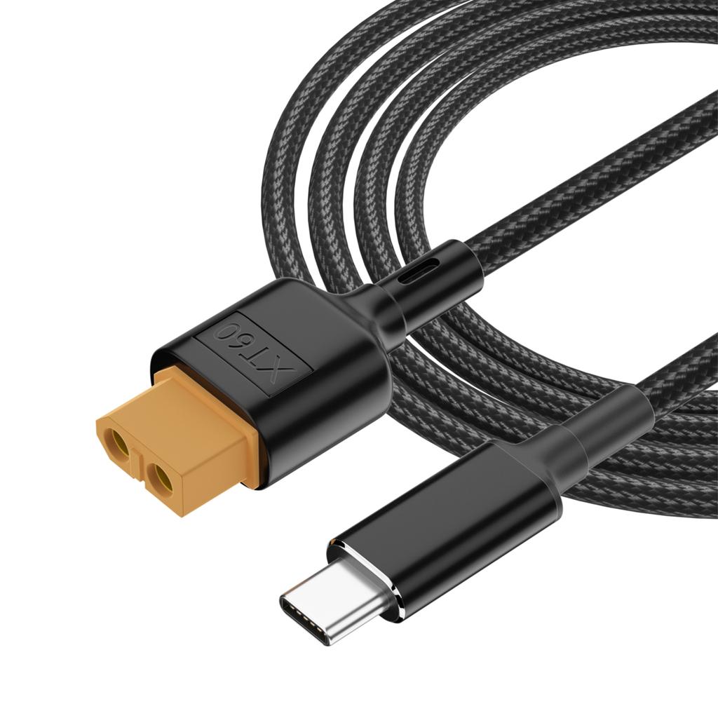 Safely and Efficiently Type C To XT60 Charging Cable XT60 Charging Adapter Cable XT60 Charging Accessories 0.5m/1m