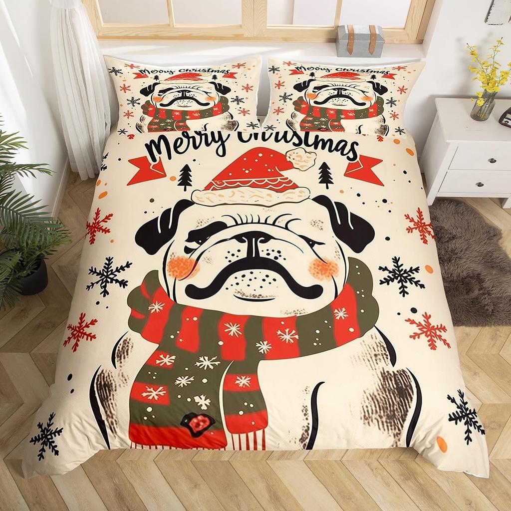 Comforter Merry Christmas King Size Cute Bedding Set For Kids Boys Girls Bohemian Room Decor Bedding Collection 3 Pcs