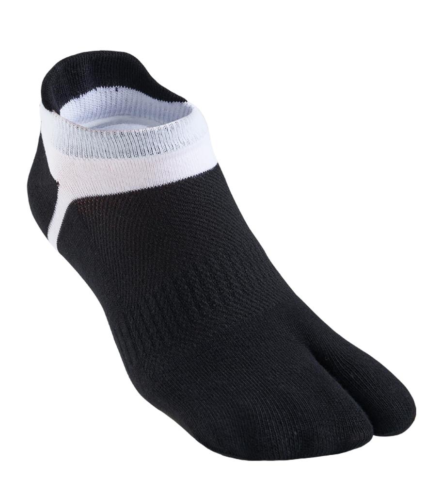 WIOIW Women's Two-Toe Tabi Socks, Cotton, for Running, Sports, Casual Wear, Commuting, and School, Set of 6