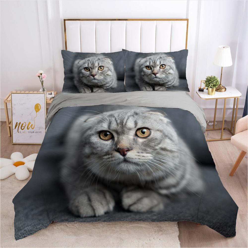 

Животные, единороги, домашние питомцы, Мультяшный Постельный Комплект Зимний Удобный Теплый Комплект Пододеяльника Наволочка Детские Постельные Комплекты Покрывала 2021 EU single(135x200cm)