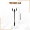 DIY Accessory Set in HO Scale (1:100 Scale), Miniature Street Lamp Model, Railway for Interior