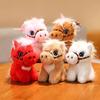 Cute Plush Horse Keychain Chinese New Year 2026 Hanging Pendant School Bag Lucky Spring Festival Couple Keyring Gifts